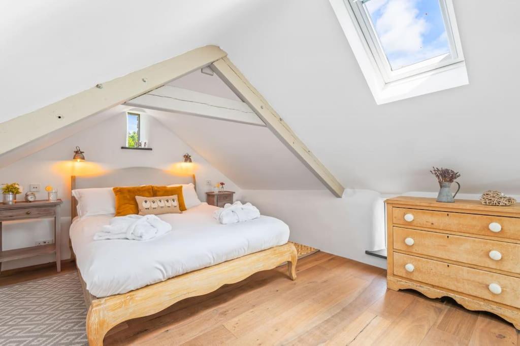 Luxury Self-Contained Cottage For Two With Hot Tub Staverton  Exterior foto